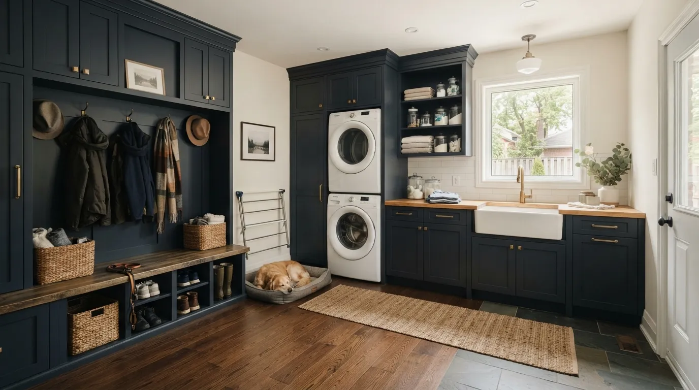 Laundry and Mudroom Rebuild — Oakville